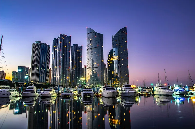 Vista de Busan